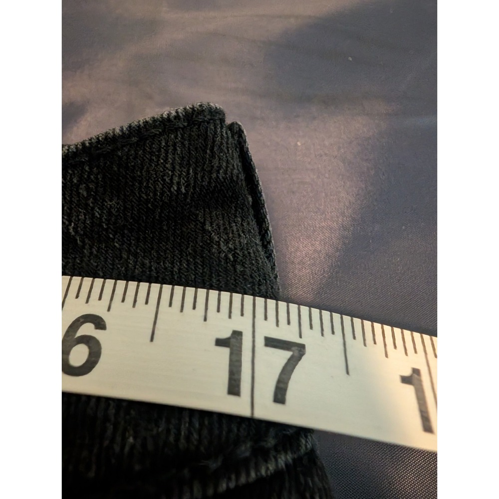 Levis Women 529 Curvy Skinny Leg Jeans Black Tab Dark Wash Mid Rise Slim Fit 29 - Picture 9 of 10